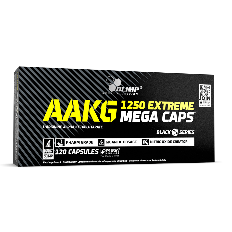 AAKG 1250 Extreme Olimp Sport Nutrition Mega Caps® 120 kapsulas