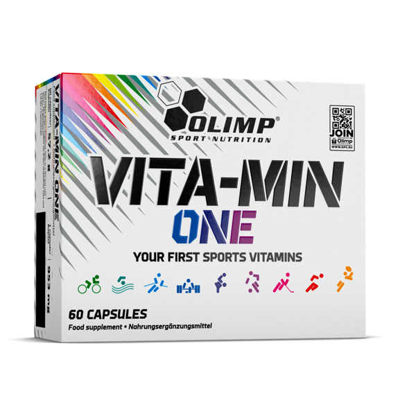 Multivitamīni, VITA-MIN ONE, Olimp Sport Nutrition, 60 kapsulas