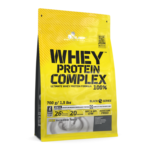 Proteīna pulveris Olimp Sport Nutrition Whey Protein Complex 100% strawberry 700 g
